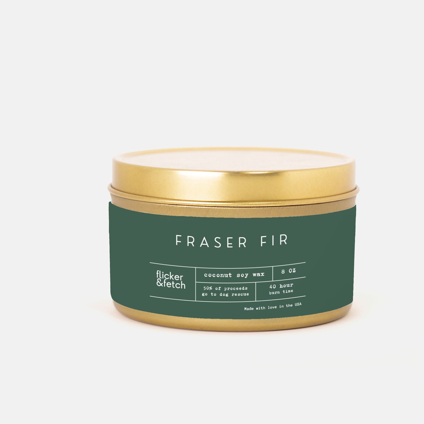 Fraser Fir | Candle in Tin 8oz