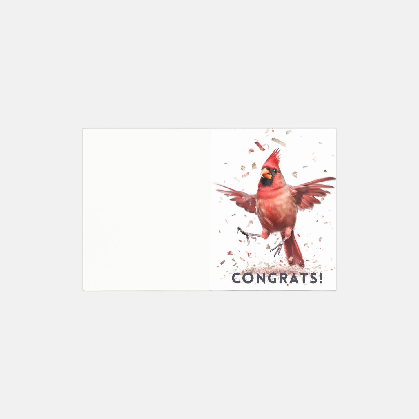 Cardinal Congratulations Cards - 10 pack