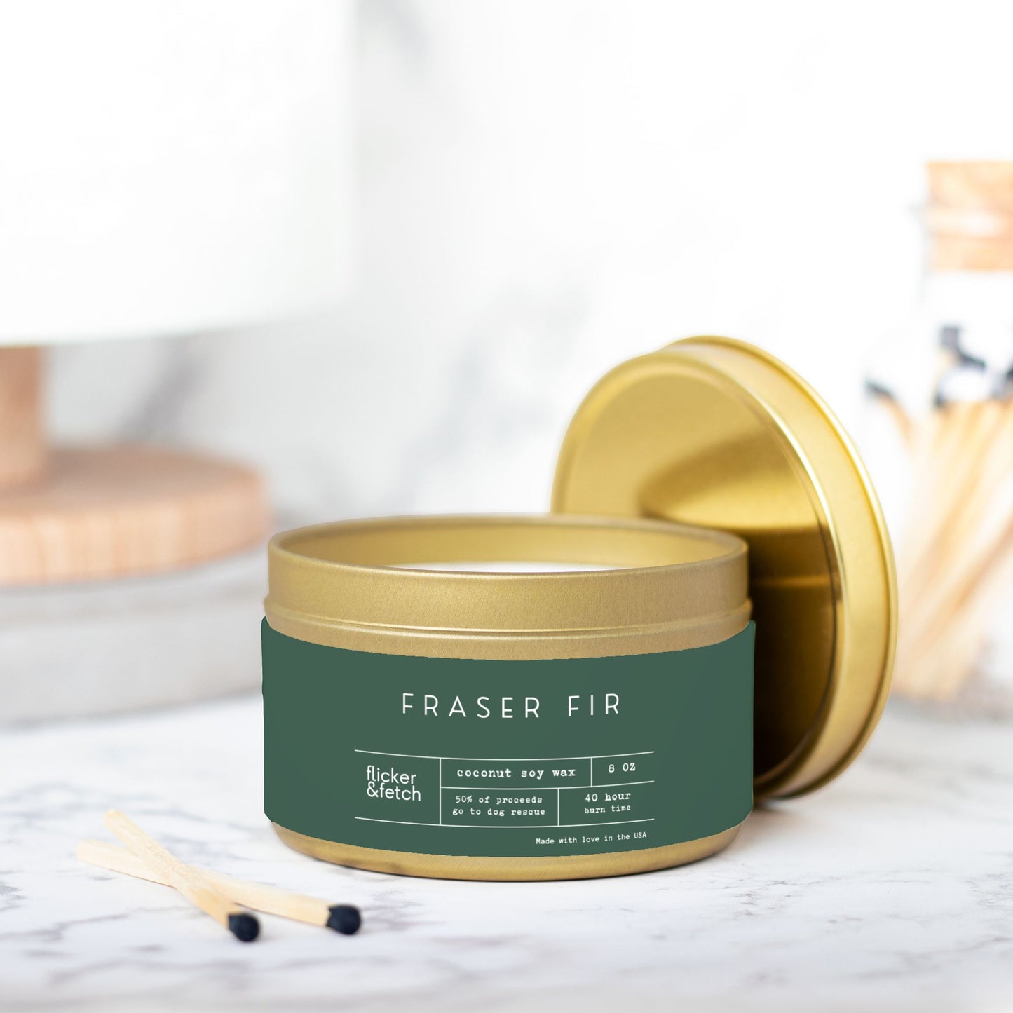 Fraser Fir | Candle in Tin 8oz