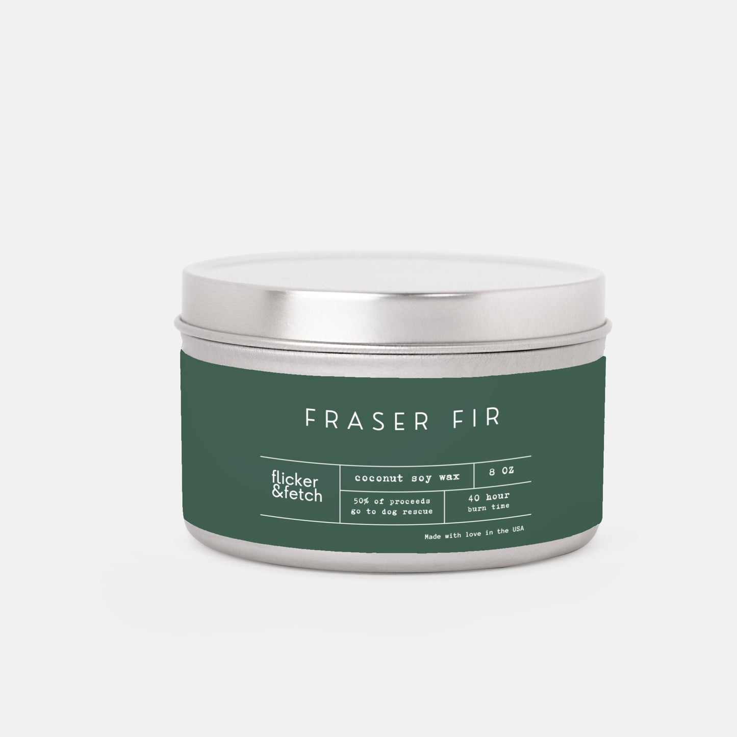 Fraser Fir | Candle in Tin 8oz