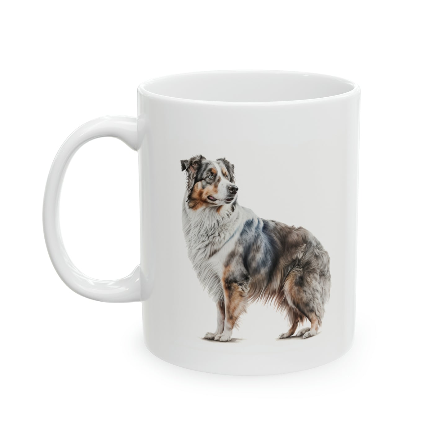 Australian Shepherd "Love Language" | Ceramic Mug 11oz