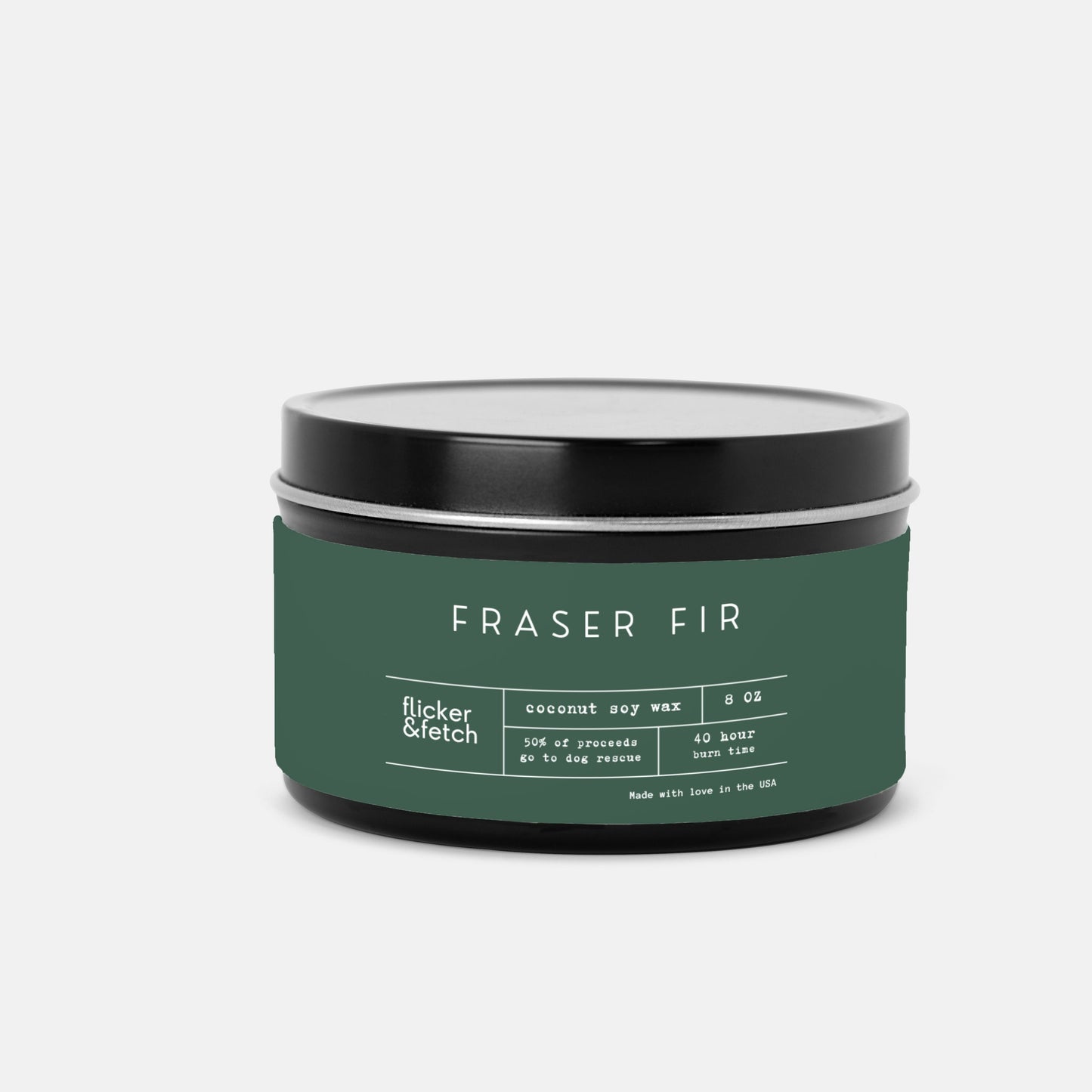 Fraser Fir | Candle in Tin 8oz