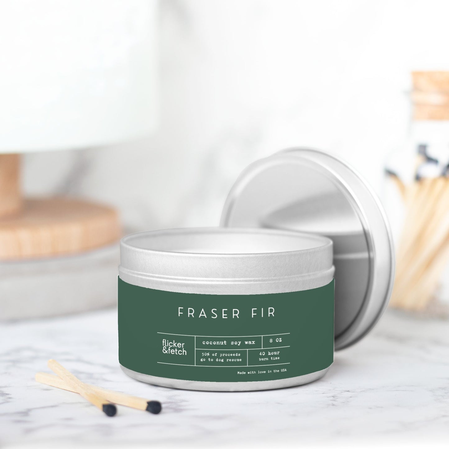 Fraser Fir | Candle in Tin 8oz