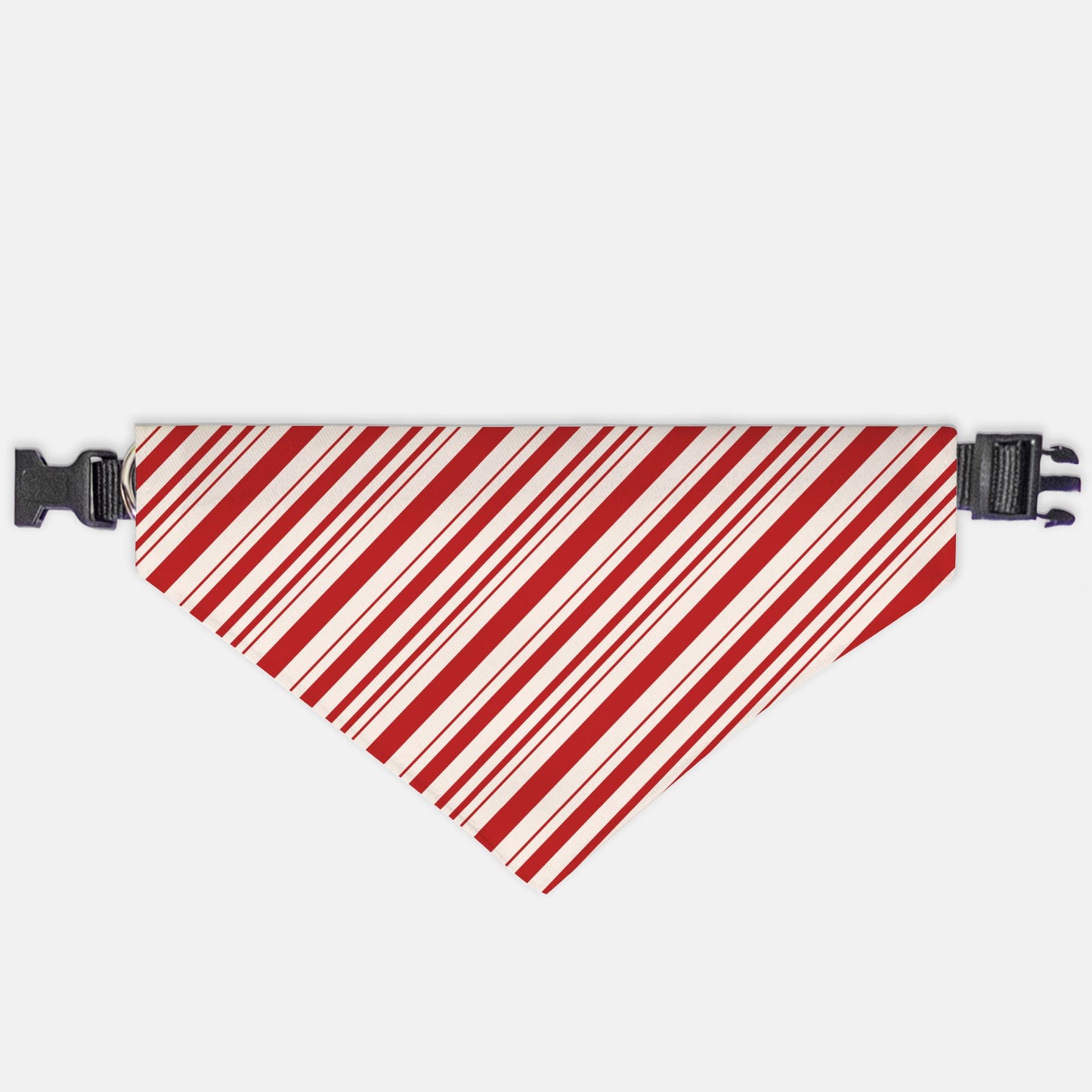 Candy Cane Holiday Collar Pet Bandana (LG & XL)