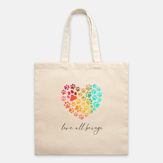 Love all Beings Tote Bag