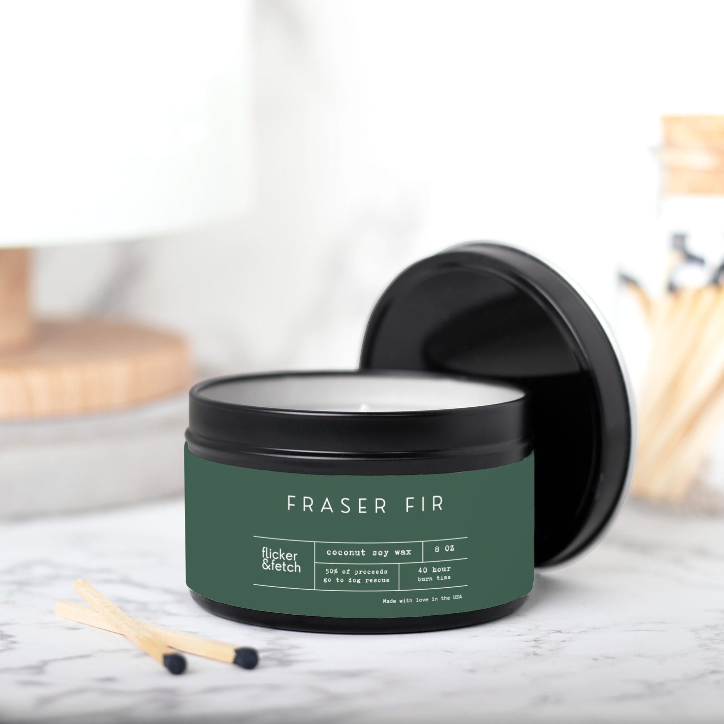 Fraser Fir | Candle in Tin 8oz