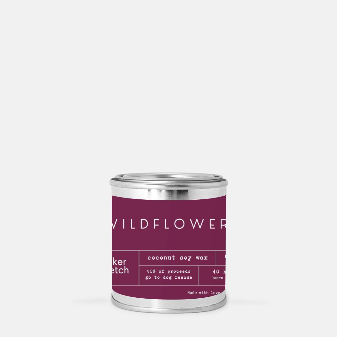 Wildflowers | Coconut Soy Candle Paint Can (Hand Poured 8 oz.)